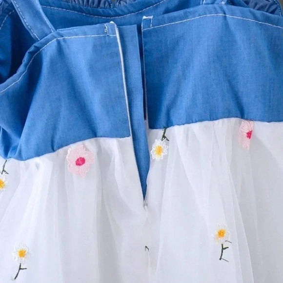 12m White Tank Dress and Hat - Picture 4 of 8